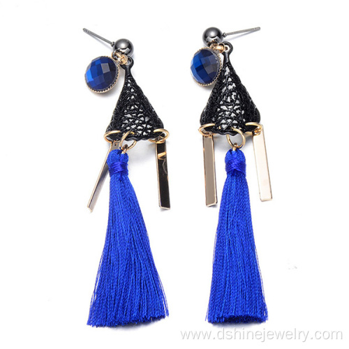 Fashion Long Earings For Women Alloy Tassel Earrings